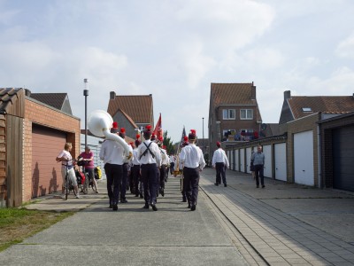 Beaufort 2021: The Long Parade by Ari Benjamin Meyers - From Zeebrugge to Knokke with the Koninklijke Harmonie Vermaak na Arbeid Koolkerke and Die Verdammte Spielerei
