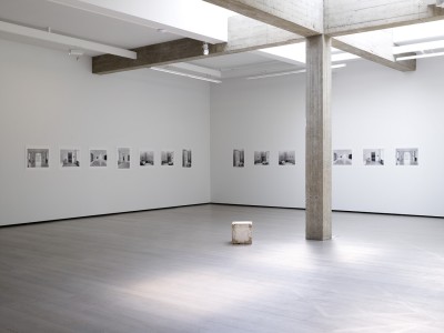 Case Study #1: Notations for Galerie Heiner Friedrich, Koln, 1976 (not executed) by Fred Sandback - Garage Rotterdam, Detached Involvement, 2018, Installation View