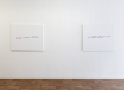 Case Study #3: Piero Manzoni, the exhibition at Damien & The Love Guru - Installation view