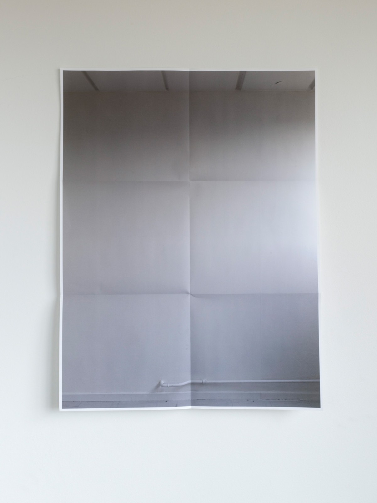 Apartment, Wall (2011) Edition published by Gevaert Editions - Folded poster. Offset printing. 68.9 x 52.1 cm